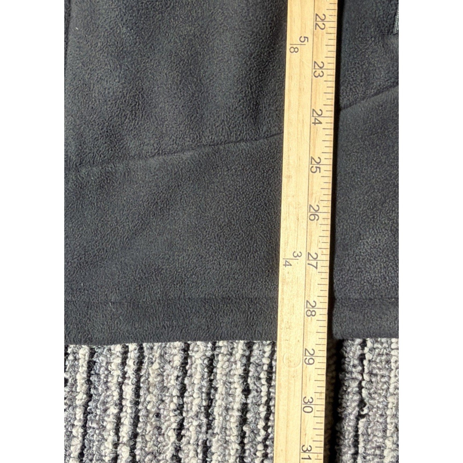 The North Face Chimborazo Full Zip Fleece Jacket Mens XL Gray Sherpa Lined