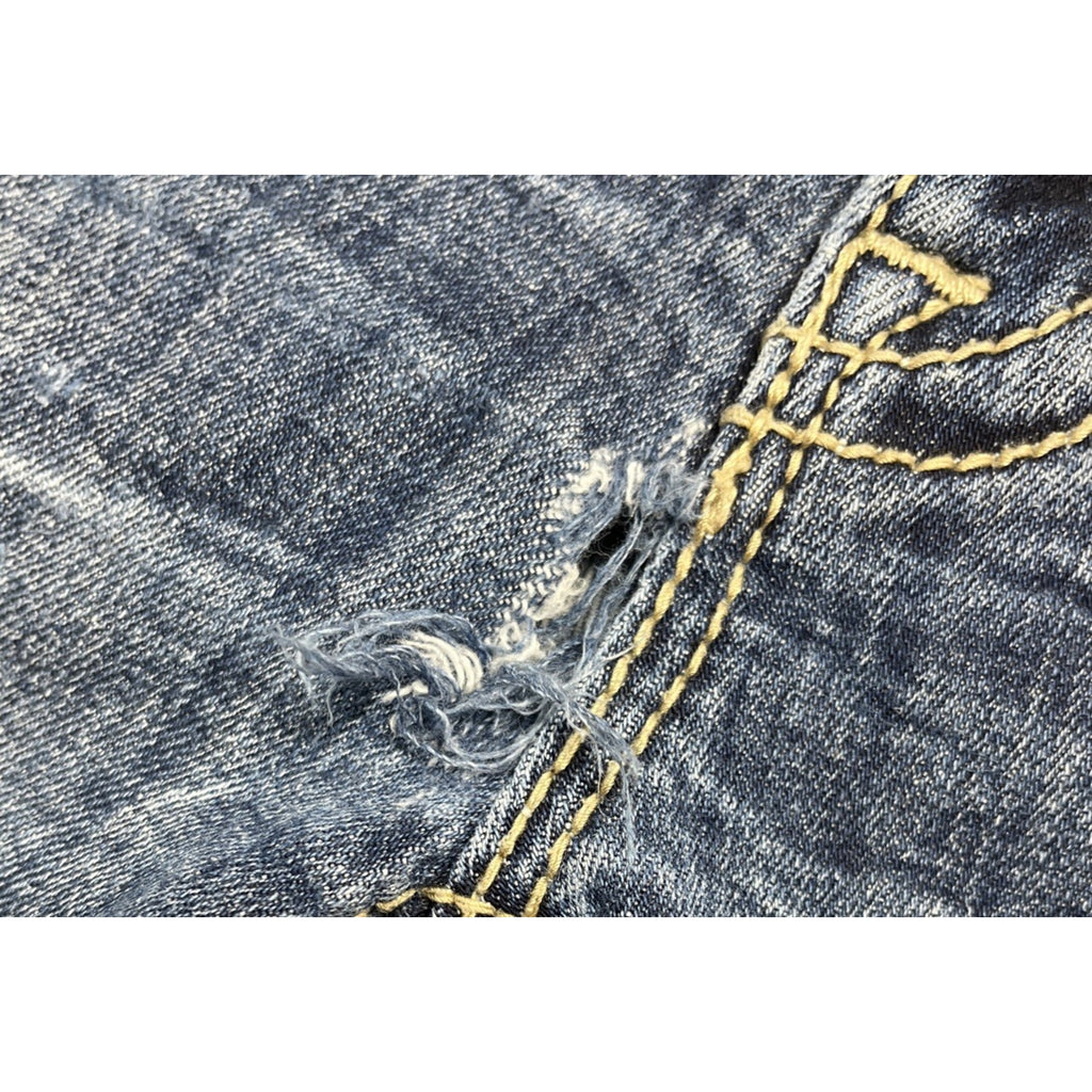 MISS ME Signature Shorts Womens Size 29 Blue Jean Denim Mid Rise Distressed