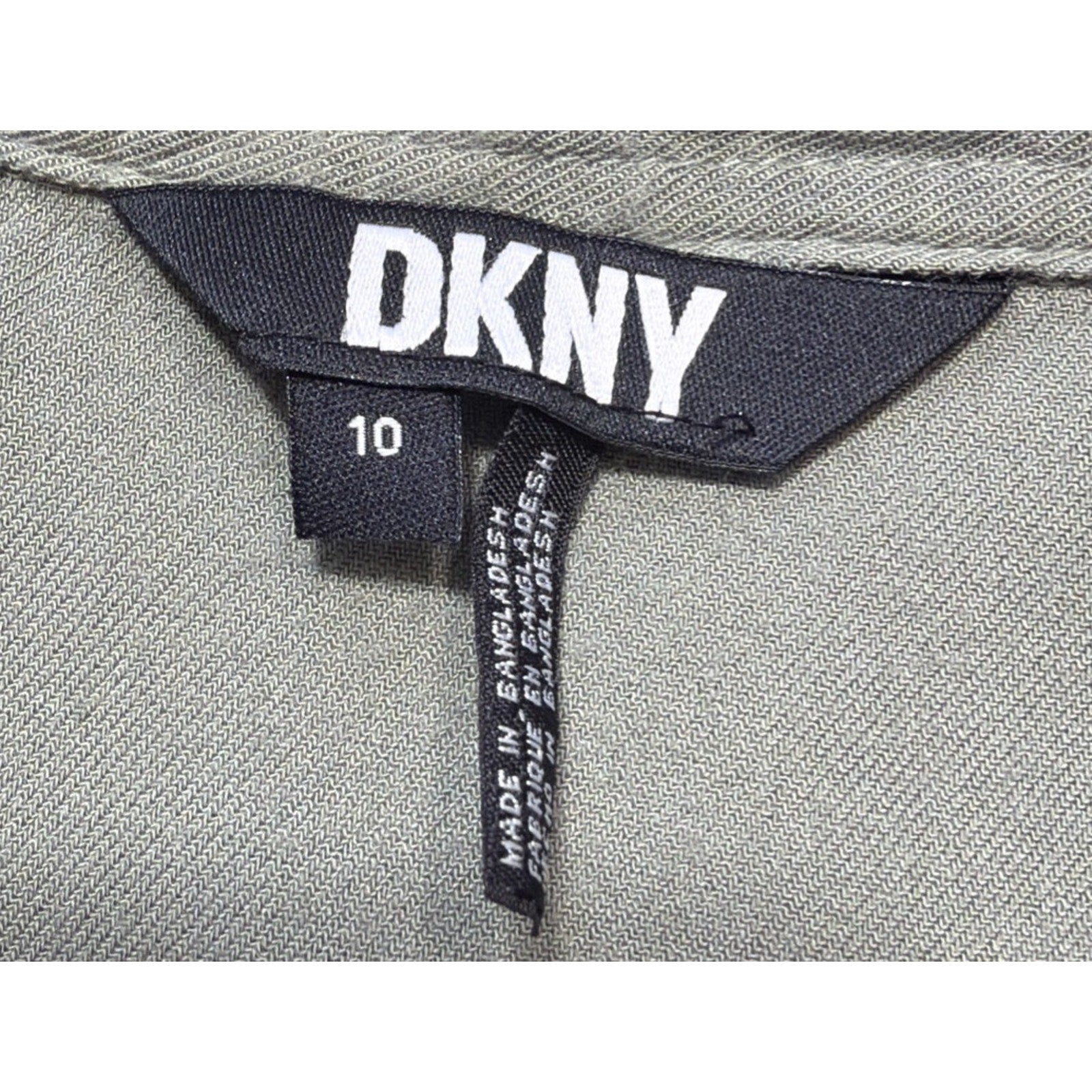 DKNY Girls Classic Comfy Short Sleeve Romper Jumpsuit Green Size 10