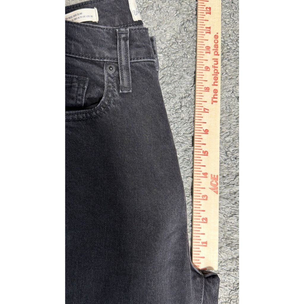 NWT Universal Thread Womens High Rise 90's Straight Leg Jeans Slim Stretch SZ 0