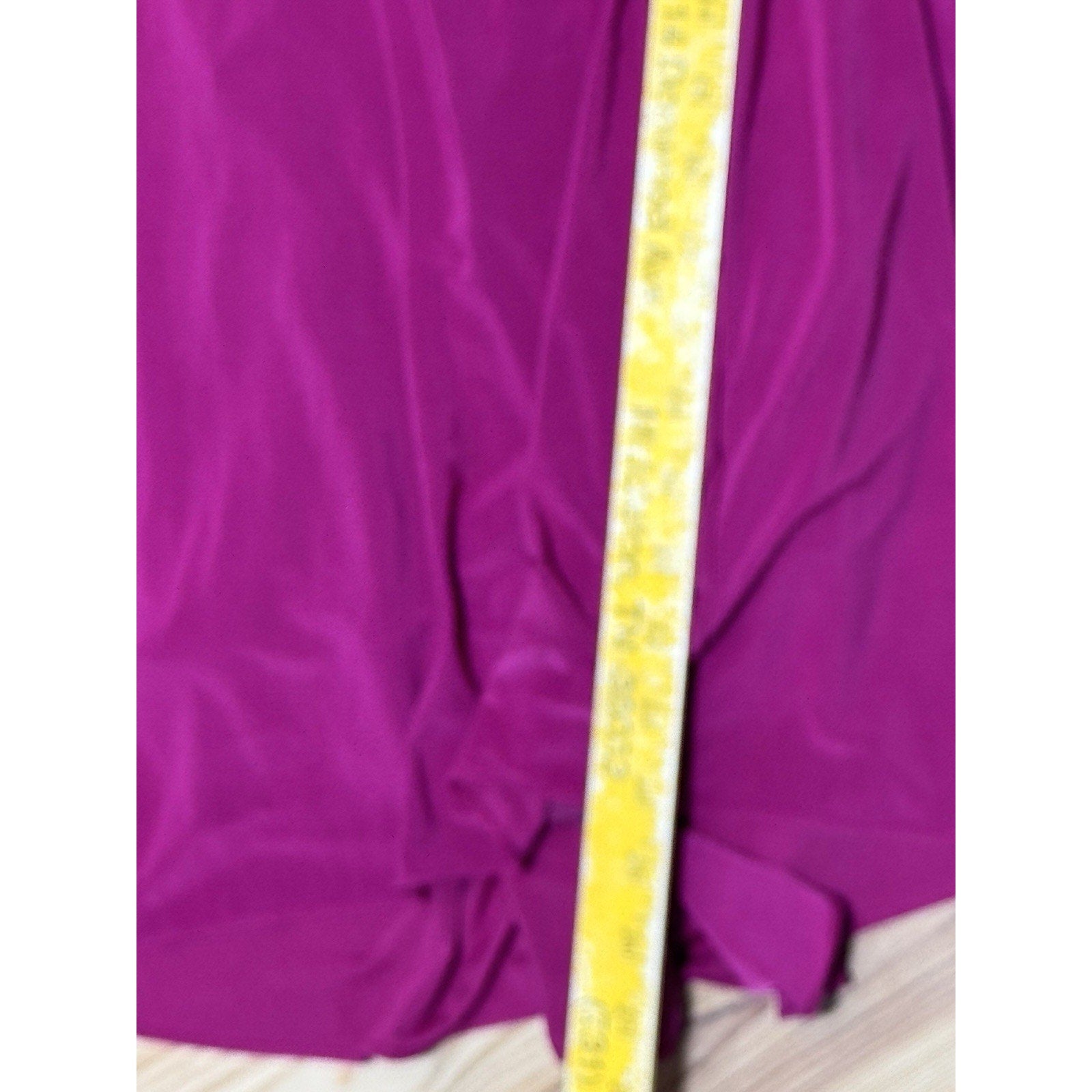 NWT By Adrianna Papell Draped Lace Shoulder Dress/Gown Pomegranate Size 10