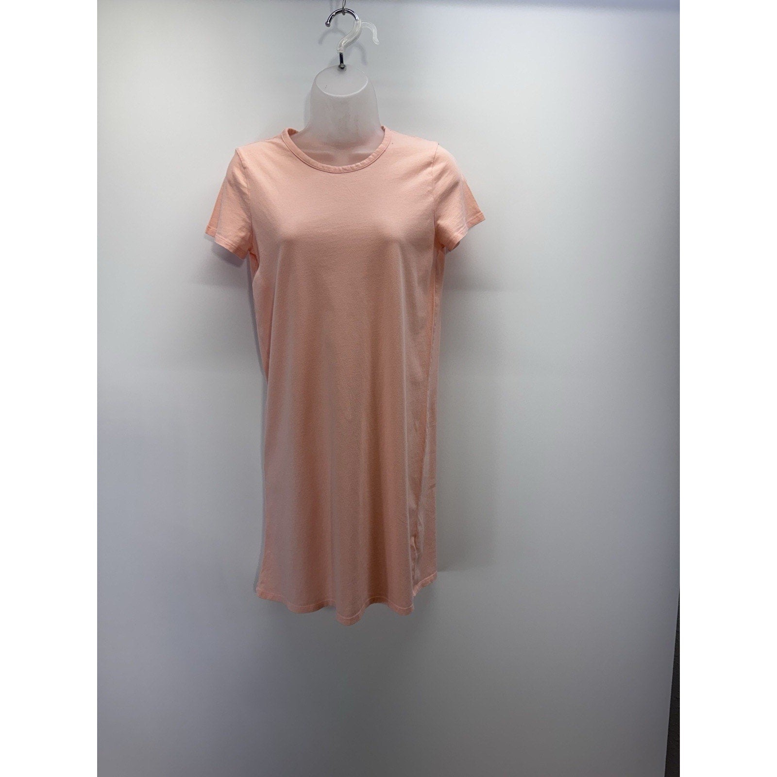 J Crew Peach Pink Short Sleeve T-shirt Dress Women’s Size X-Small