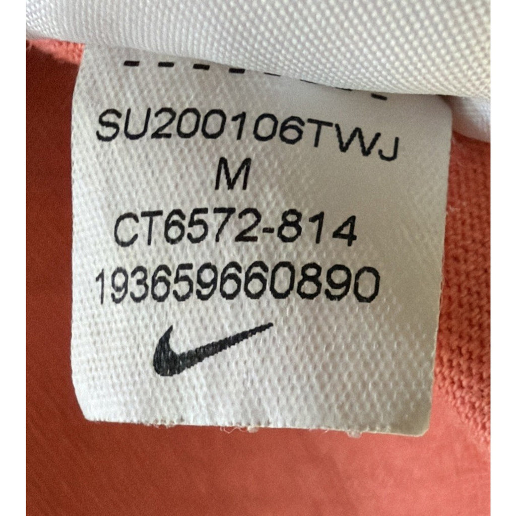 Nike Sportswear Coral Peach Futura T-Shirt Men's Size M - CT6572-814