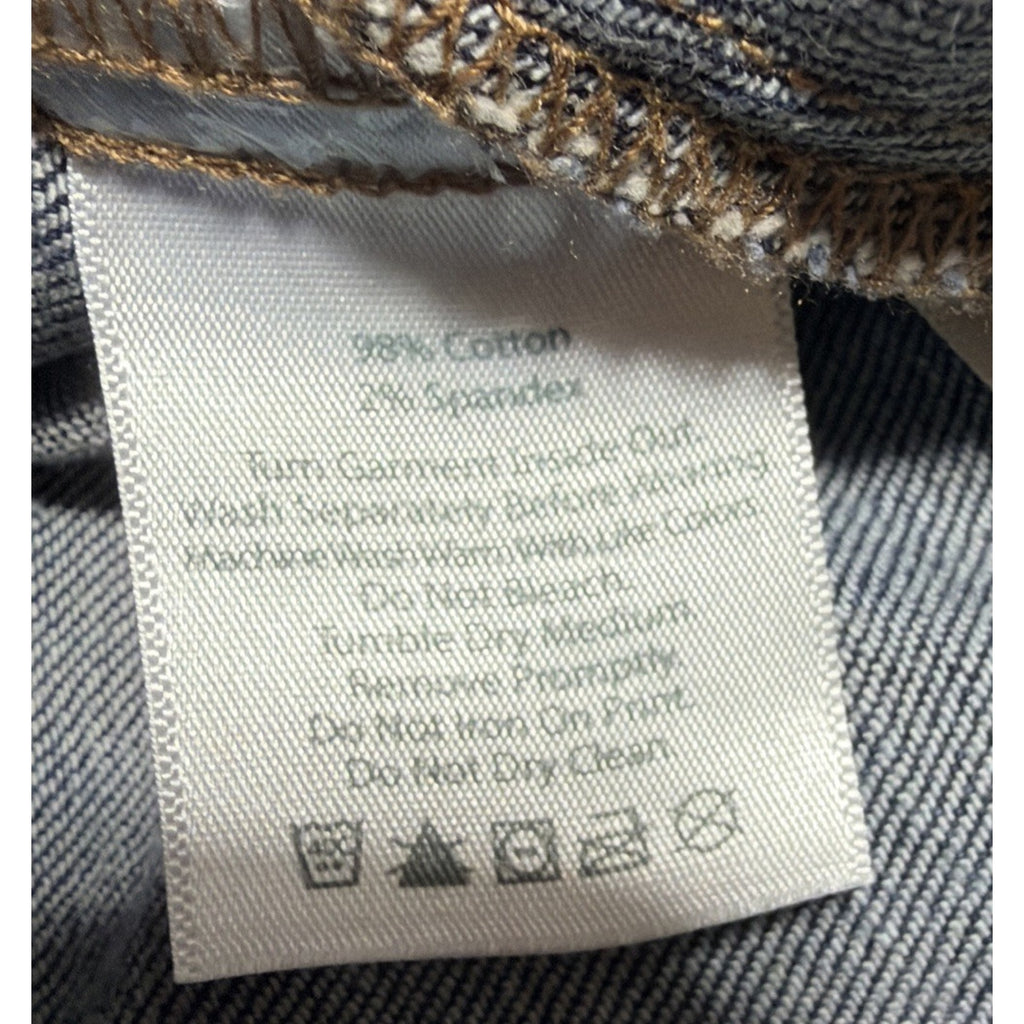 Eddie Bauer Womens Size M Denim Trucker Style Jacket Stretch Excellent