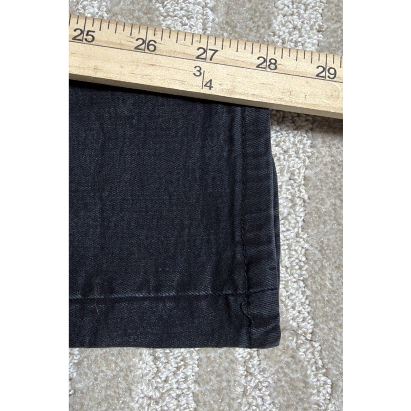 Kancan Mid-Rise Skinny Black Denim Stretch Jeans Size 9/28