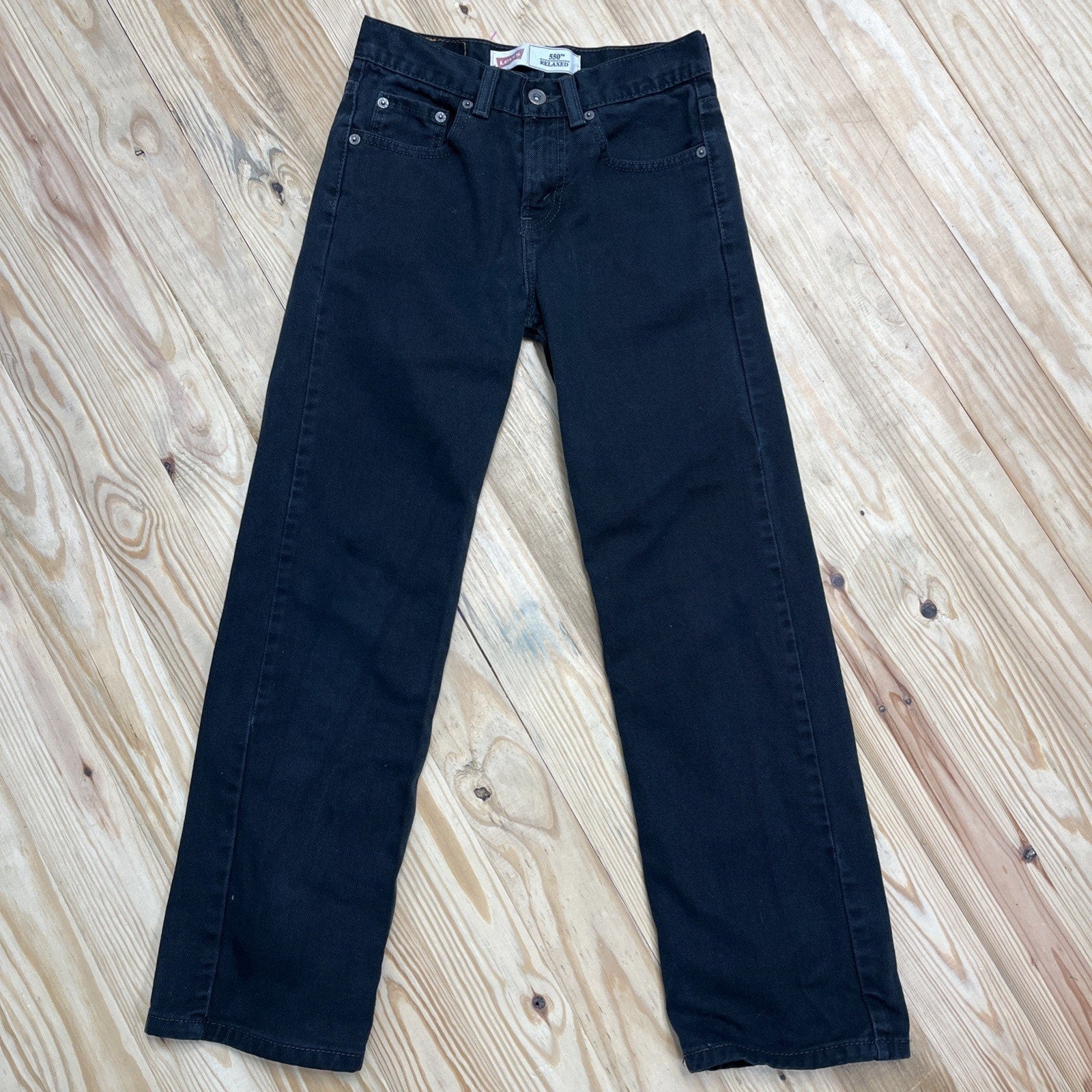 Boy's Size 12 Slim 24x26 Levi's 550 Relaxed Fit Jeans.