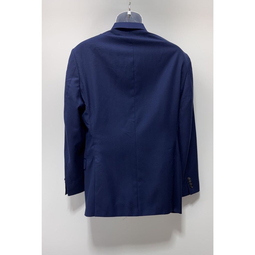 Ralph Lauren Blazer Jacket Navy Blue Men’s 42L The Iconic Wool Blend Suit Coat