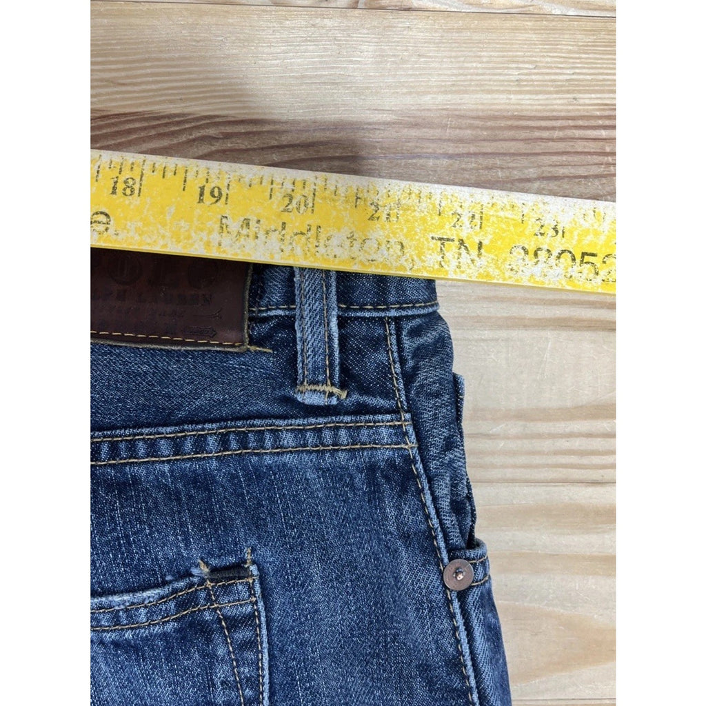 Polo Ralph Lauren Mens Cortlandt 300 Straight Leg Blue Denim Jeans Size 44Bx28