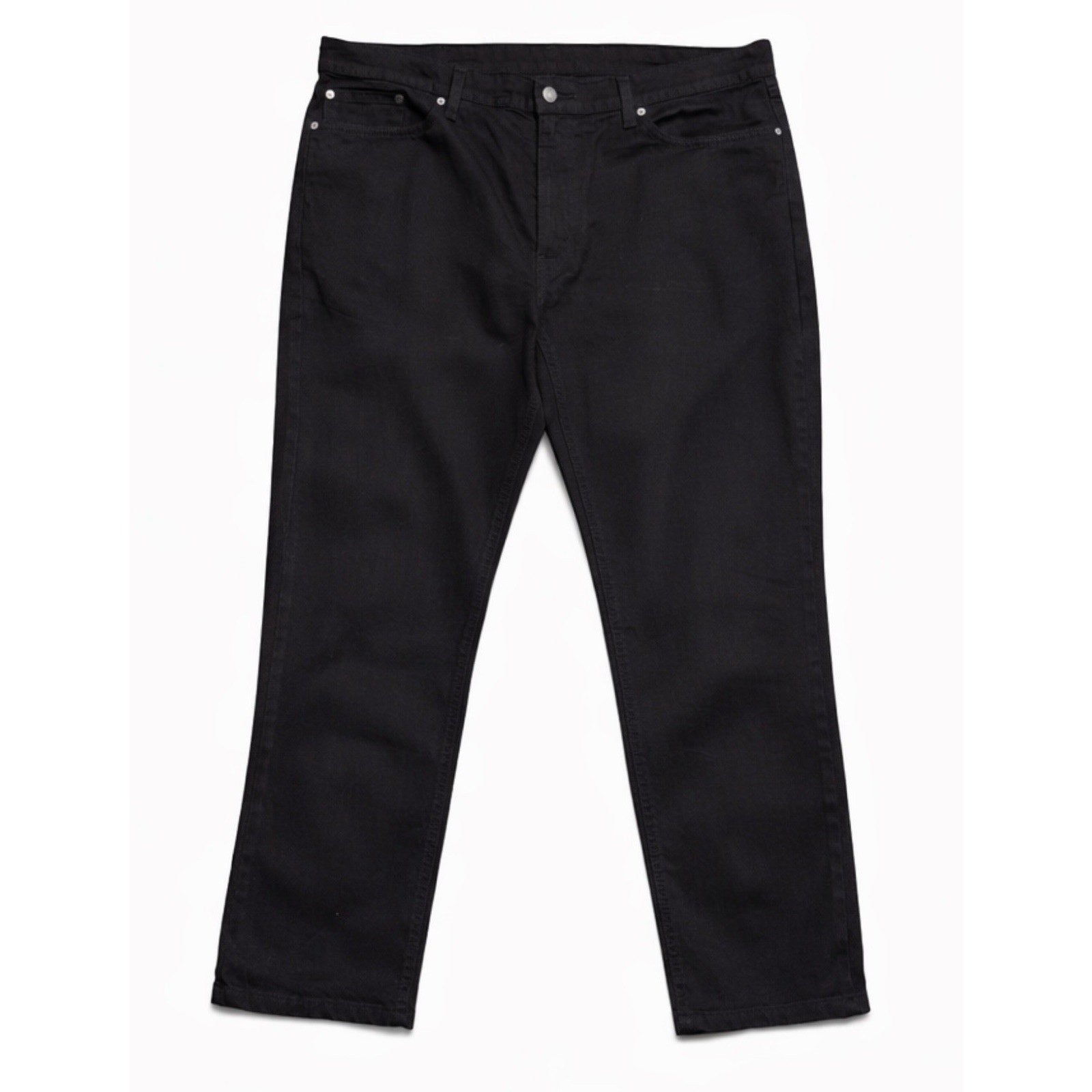 Levi’s 541 Athletic Taper Jeans Mens 44x30 Black Stretch Denim Big & Tall