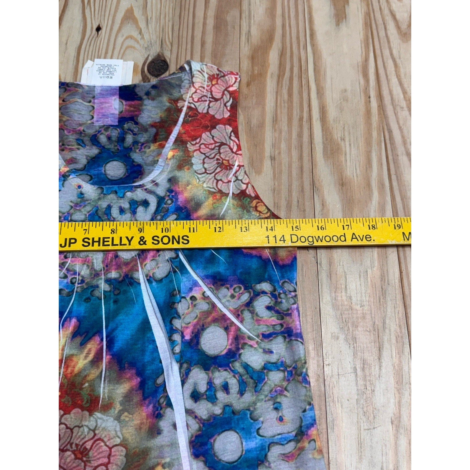 Chelsea & Violet Top XS Floral Sleeveless Print Tank