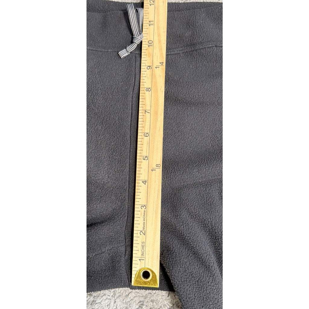 The North Face Womens Black Fleece Pants Bootcut Drawstring Outdoor M/L