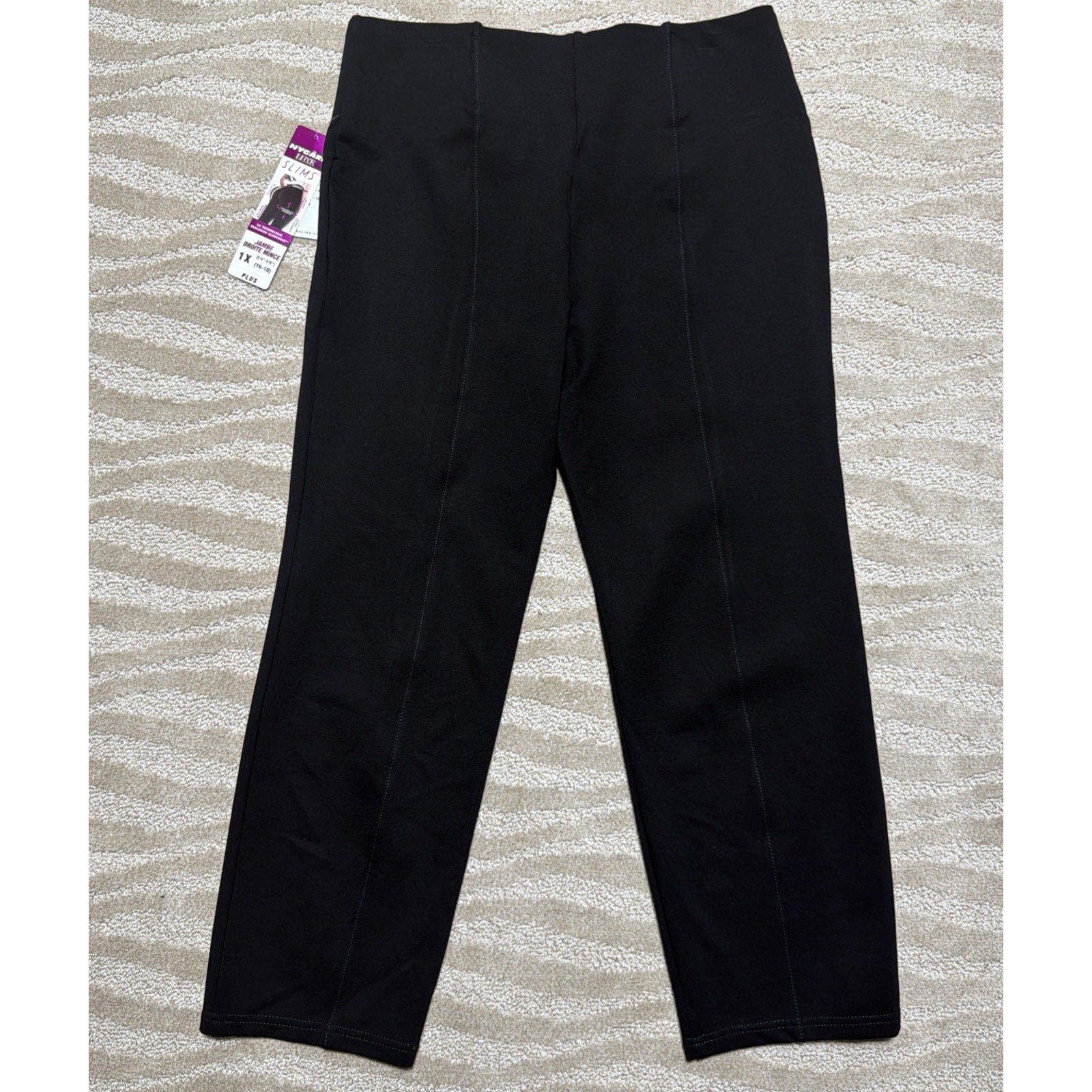NWT Nygard Luxe Slims Core Annual Straight Pants Super Stretch Plus Size 1X