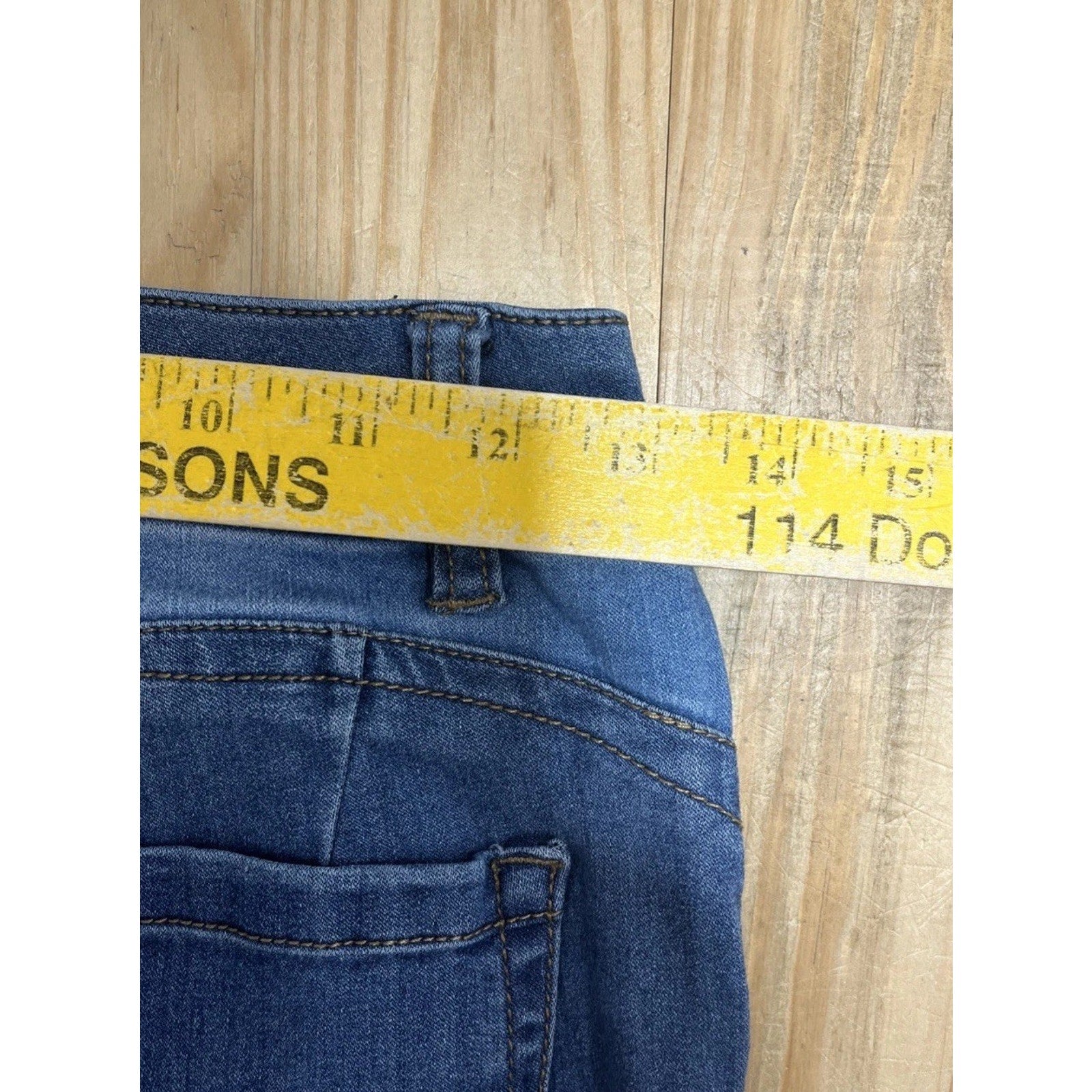 BBJ Los Angeles Super Flare Jeans Womens 5/27 Bell Bottom Boho Sunset Fit