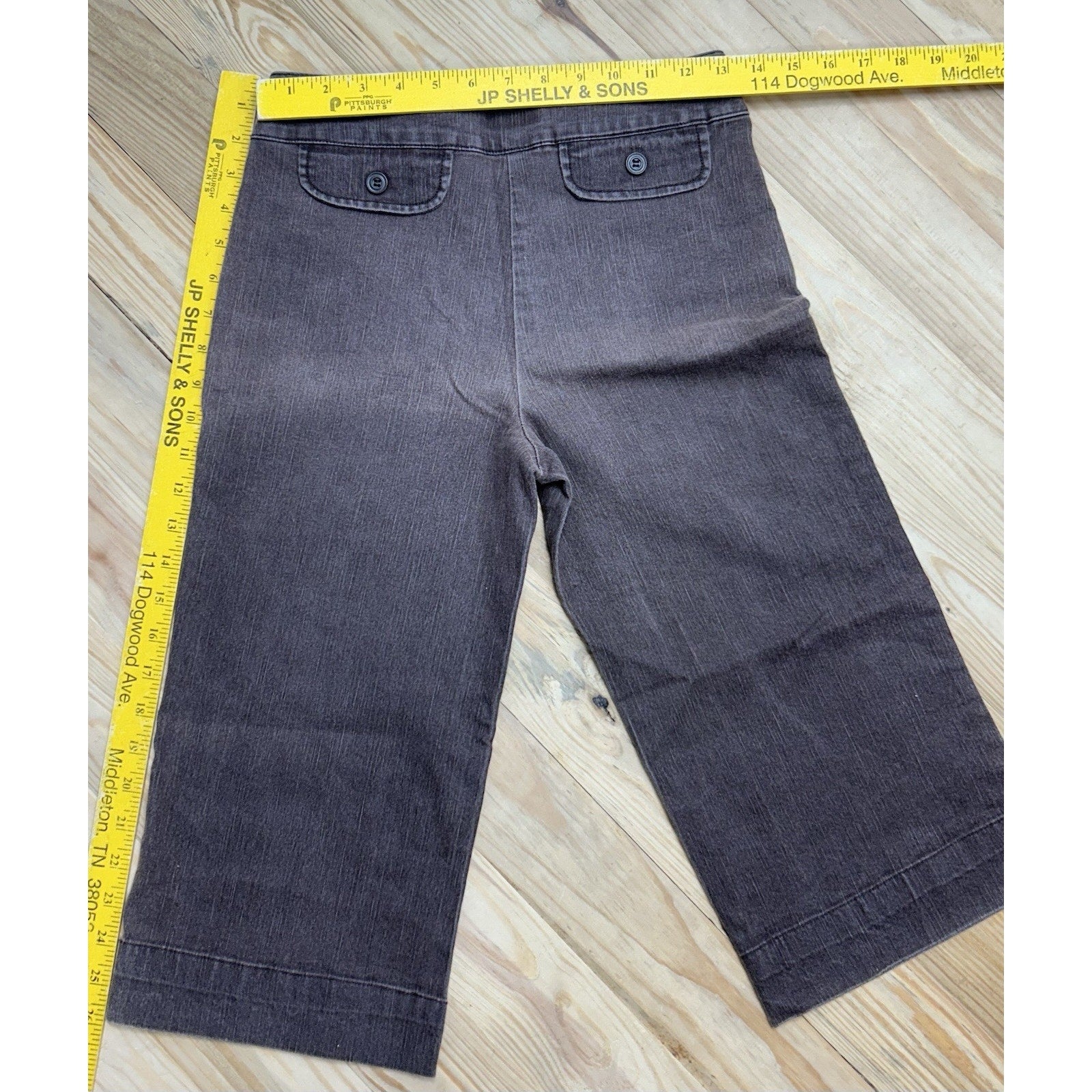 Girl’s Cato Capri Brown Jeans - Size 12.