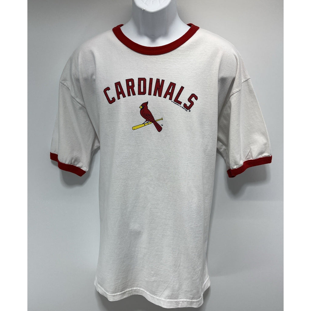 Genuine Merchandise St. Louis Cardinals Red and White T- Shirt Size XL 2009