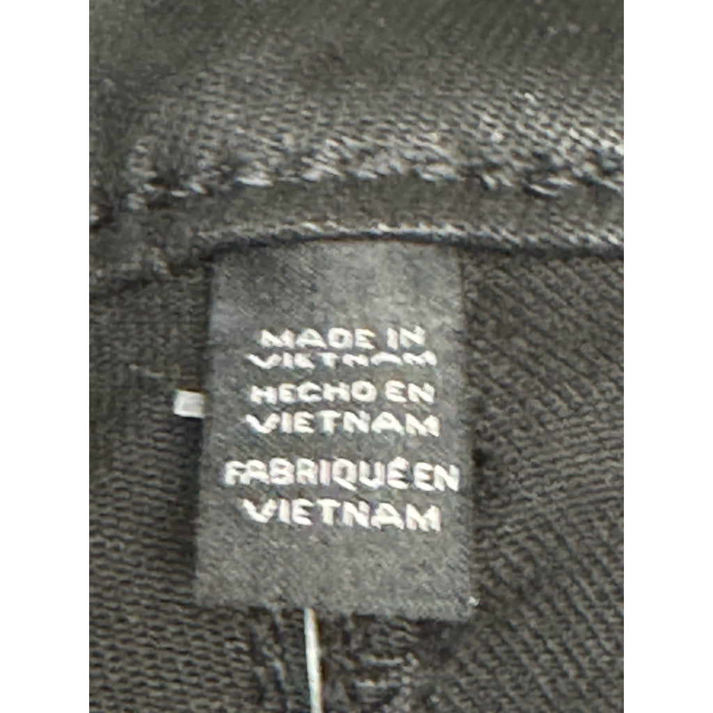 White House Black Market Faux Leather Pants Womens 6 The Skinny Ankle Zip Modal