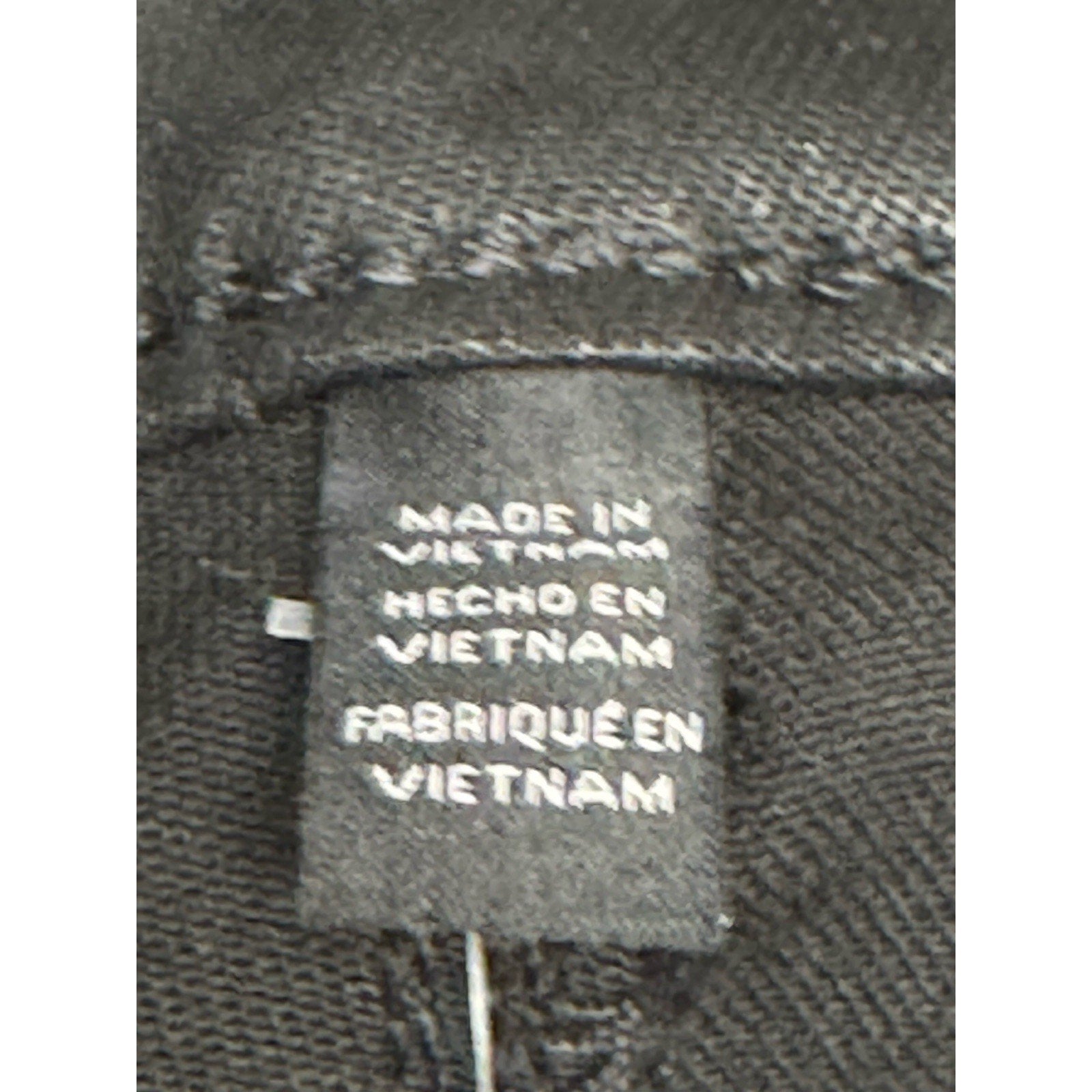 White House Black Market Faux Leather Pants Womens 6 The Skinny Ankle Zip Modal