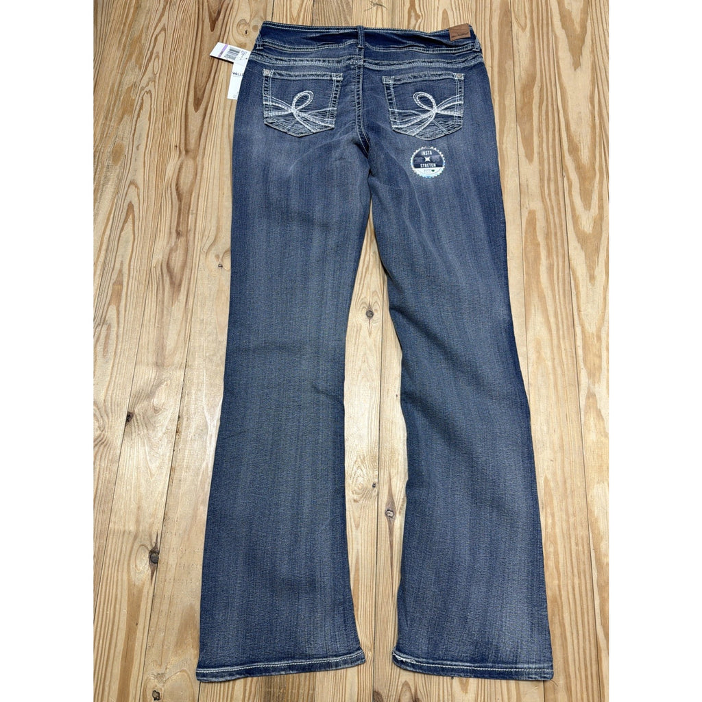 WallFlower The Luscious Curvy Fit Embroidered Bootcut Jeans Women's New Sz 11 L