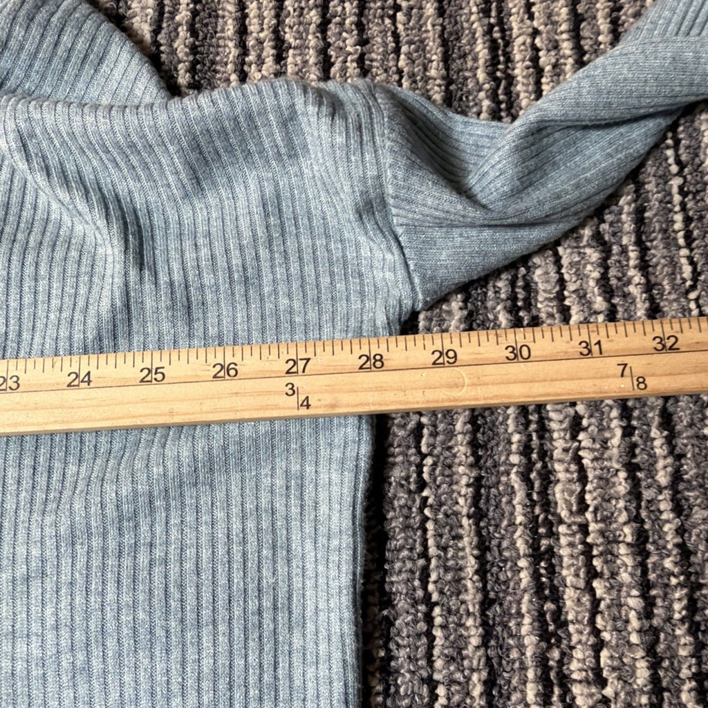 Zenana Womens S Dusty Teal Knit Sweater Dolman Sleeve Oversized Cozy Top NWT