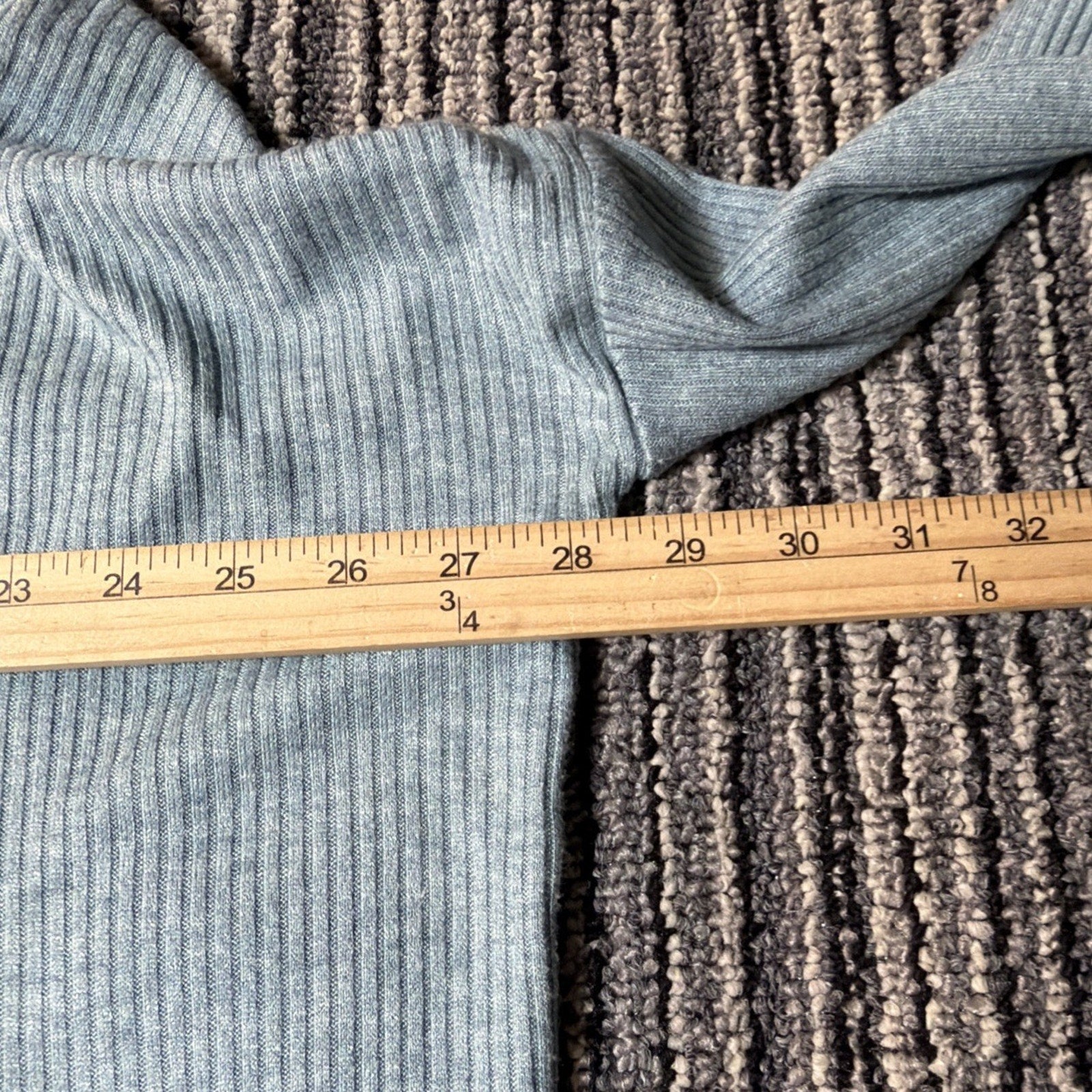 Zenana Womens S Dusty Teal Knit Sweater Dolman Sleeve Oversized Cozy Top NWT