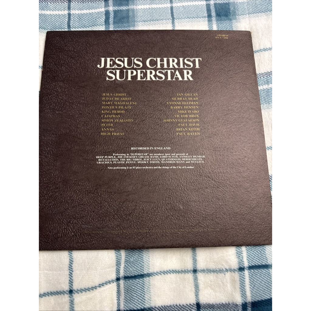 JESUS CHRIST SUPERSTAR VINYL 2LP SET VG/VG+ DECCA DL 79179 [1970]