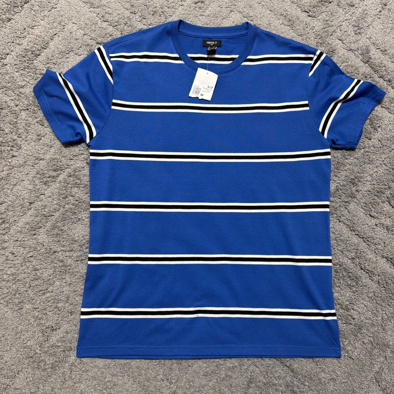 Mens Forever 21 Cotton Blend Crew Neck Short Sleeve Tshirt Medium NWT