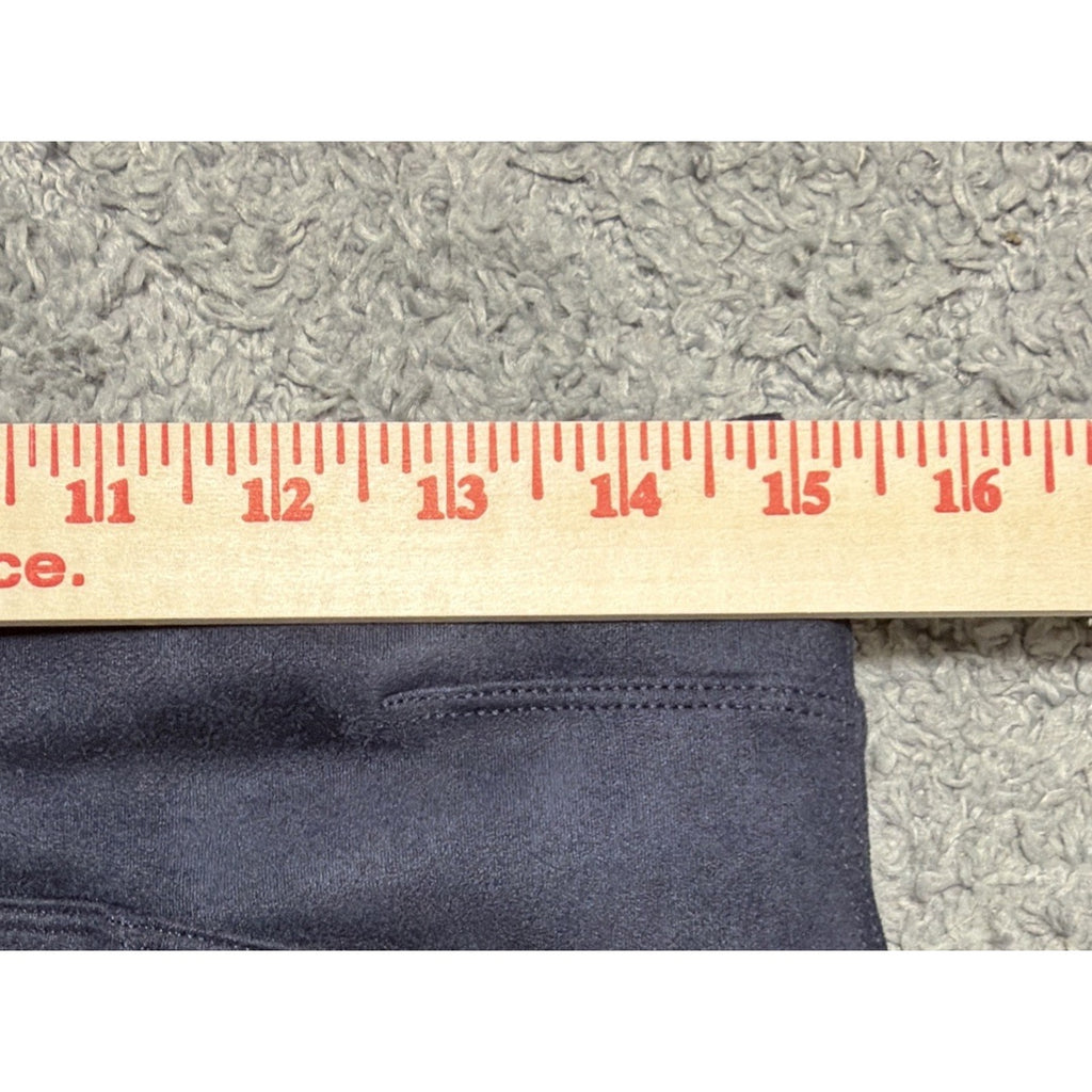 SPANX Women's Faux Suede Leggings Classic Navy New
