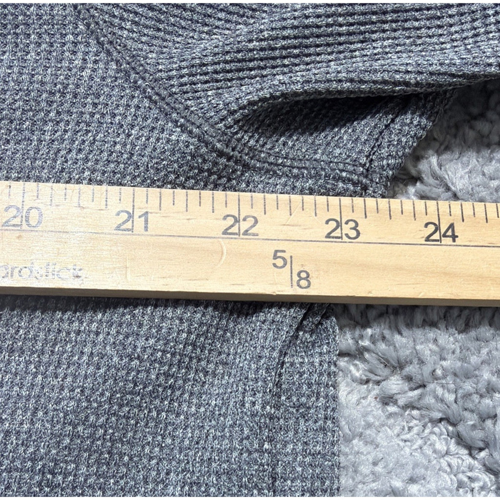 Under Armour Thermal Hoodie Mens Large Gray Loose Sweater Activewear