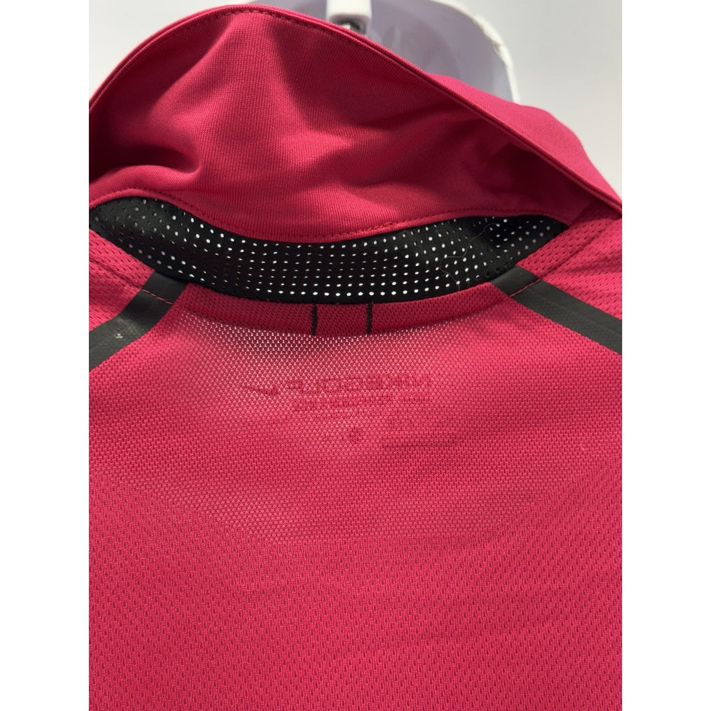 Nike Mens Dri-Fit Tour Performance Vent Golf Polo Pink Men’s Size XL
