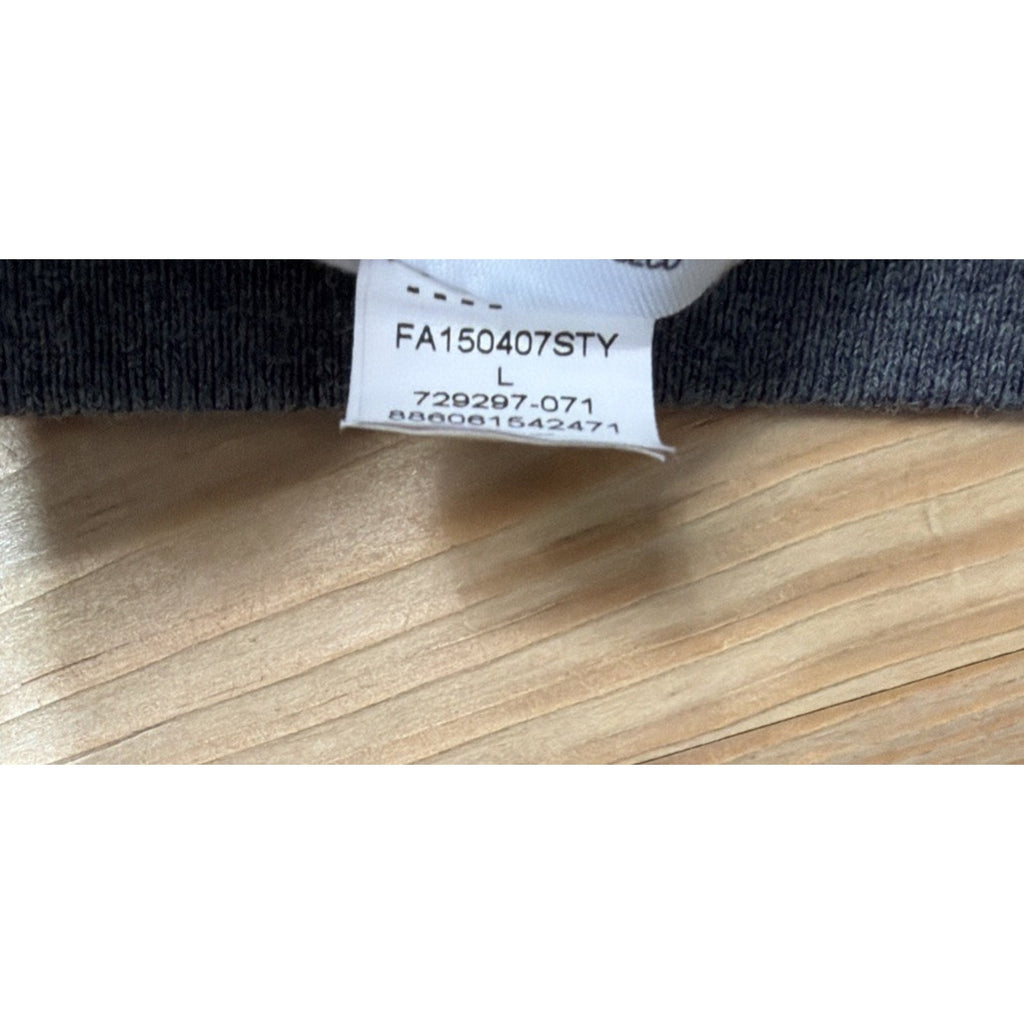 Nike Club Fleece Womens Hoodie Sweatshirt Gray Heathered Pocket Pullover L