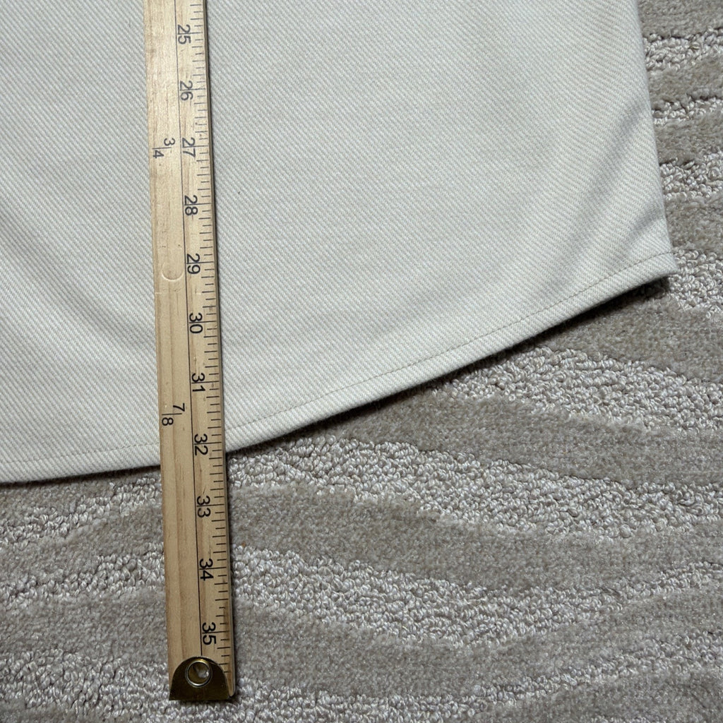 New Men Comfort Wear Soft Shirt Cream Stretch Goodfellow & Co Big 2XL NWT