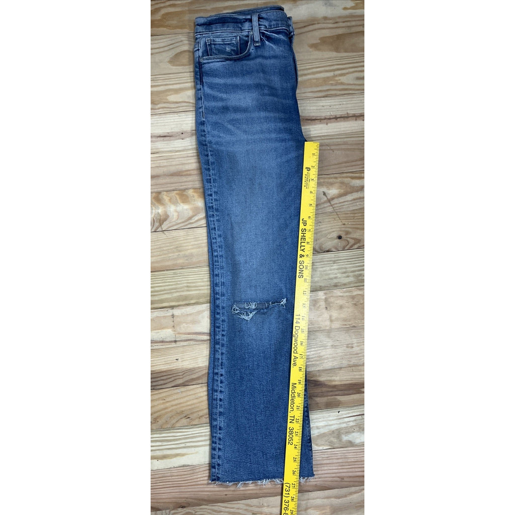 NWT Hudson Barbara High Waist Bootcut Stretch Cropped Jeans Size 28