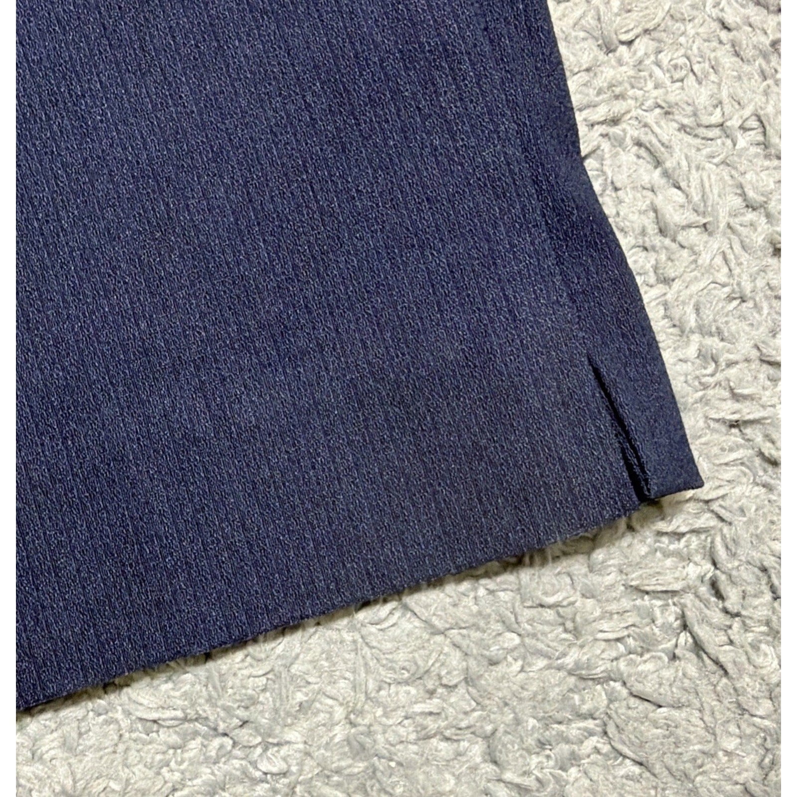 NWT Van Heusen Flex Slim Blue Dress Business Pull On Pants Career Size 2 Reg