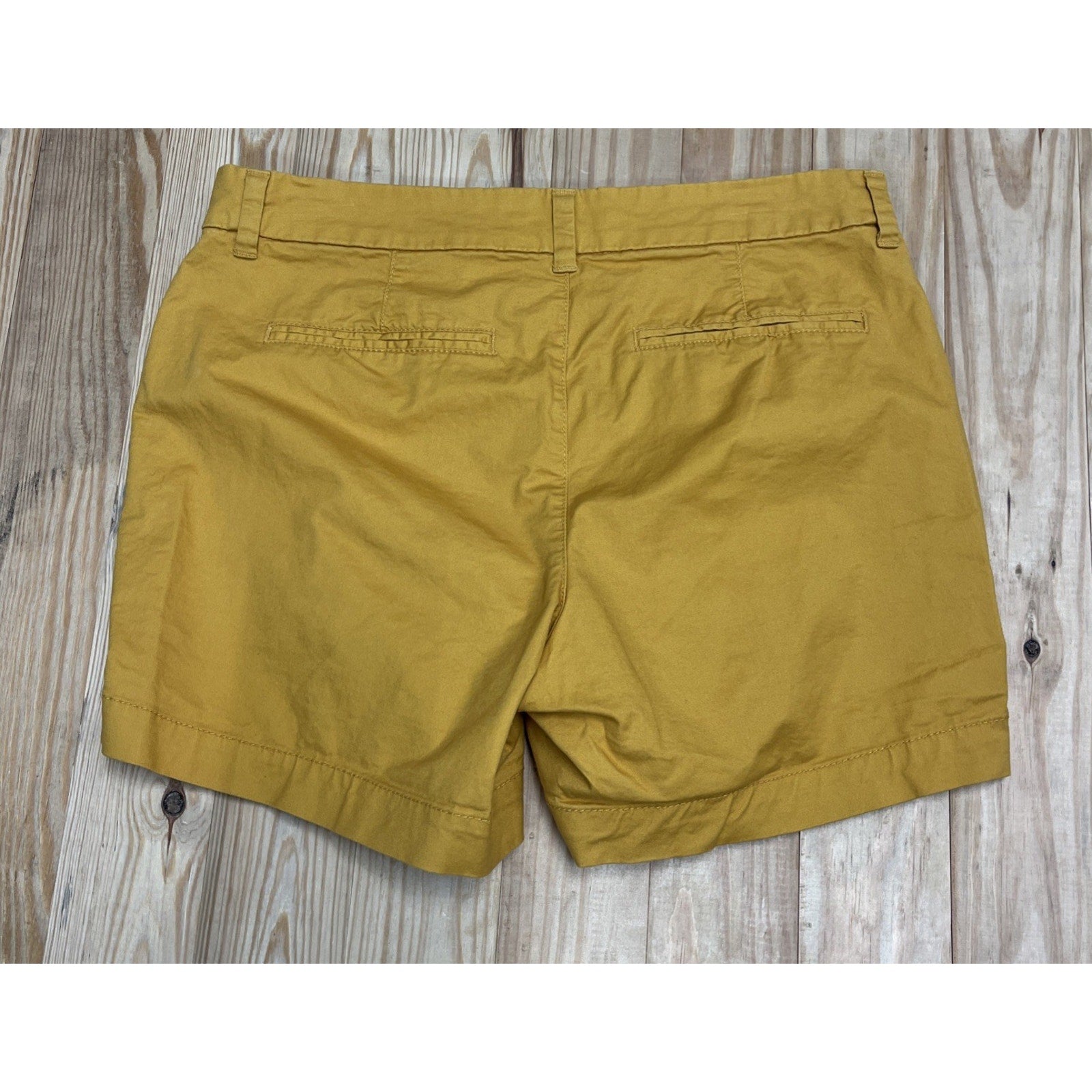 Old Navy Everyday Shorts Stretch Yellow Orange Women's 8