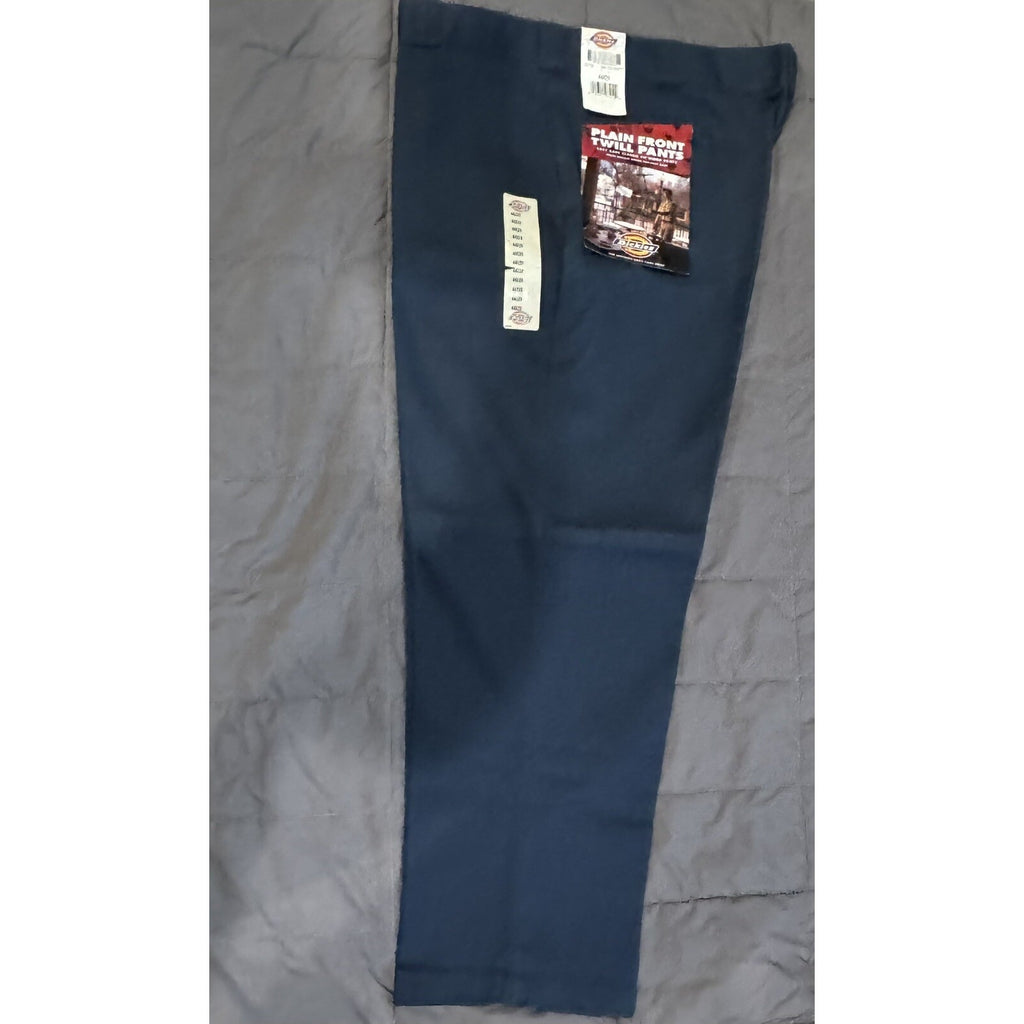 Dickies New Old Stock Navy Blue 874 Flat Front 44 X 29 Twill Pants Work Wear