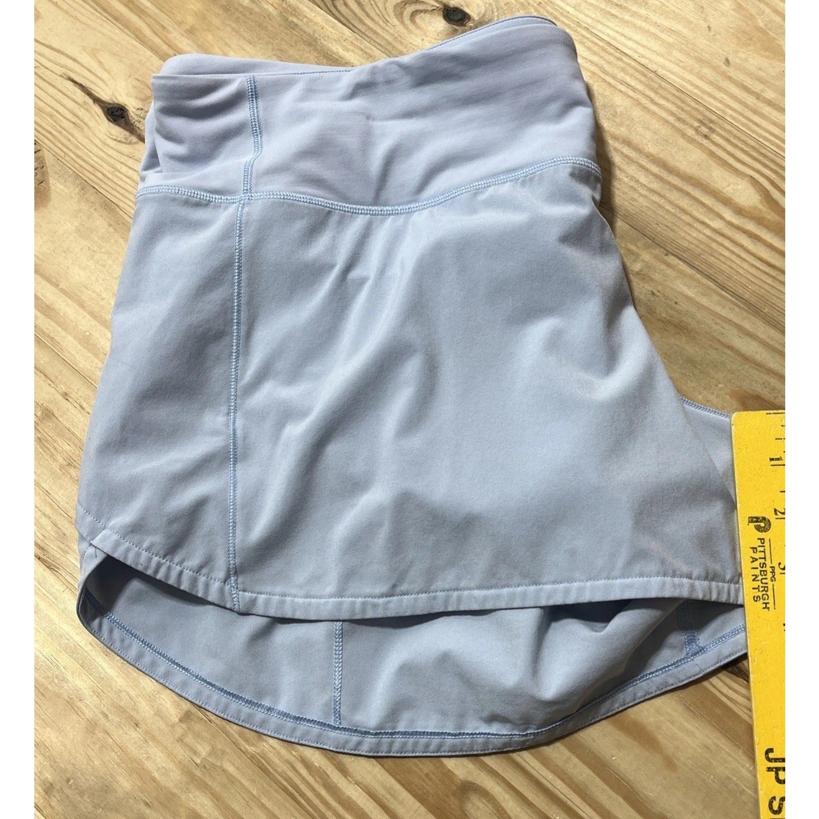 Women Lululemon Speed Up High-Rise Lined Short 4" Pastel Blue Size 12 Tall