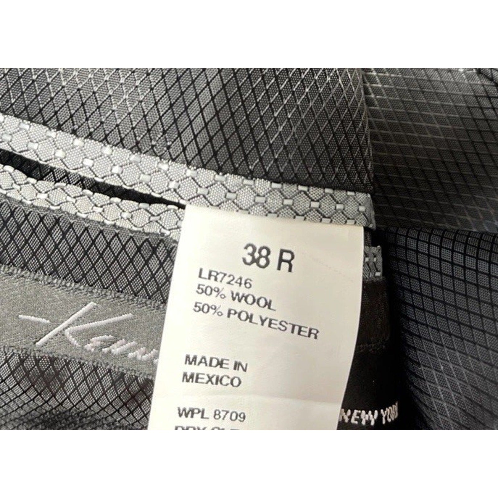 Kenneth Cole Gray Extreme Slim Fit Wool Blend Blazer | Size 38 Regular Black NWT