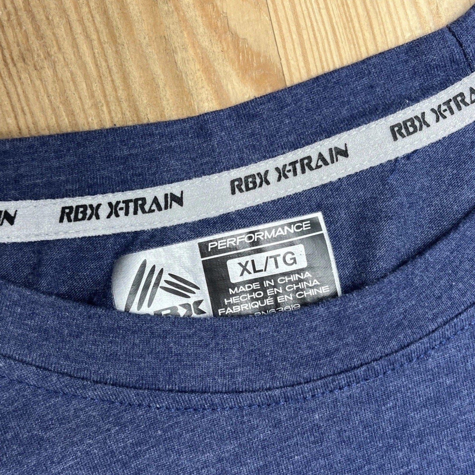 RBX Active X-Train Men's Athletic Performance Long Sleeve Crew Sz XL