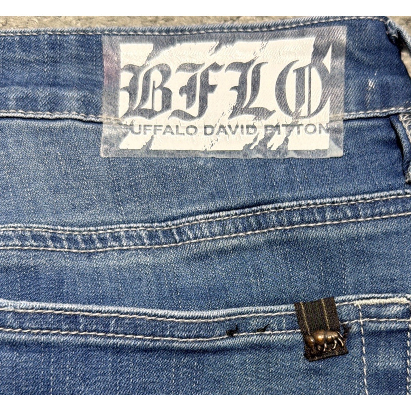 Buffalo David Bitton Men's 10" Parker X Slim Fit Stretch Denim Jean Shorts 33