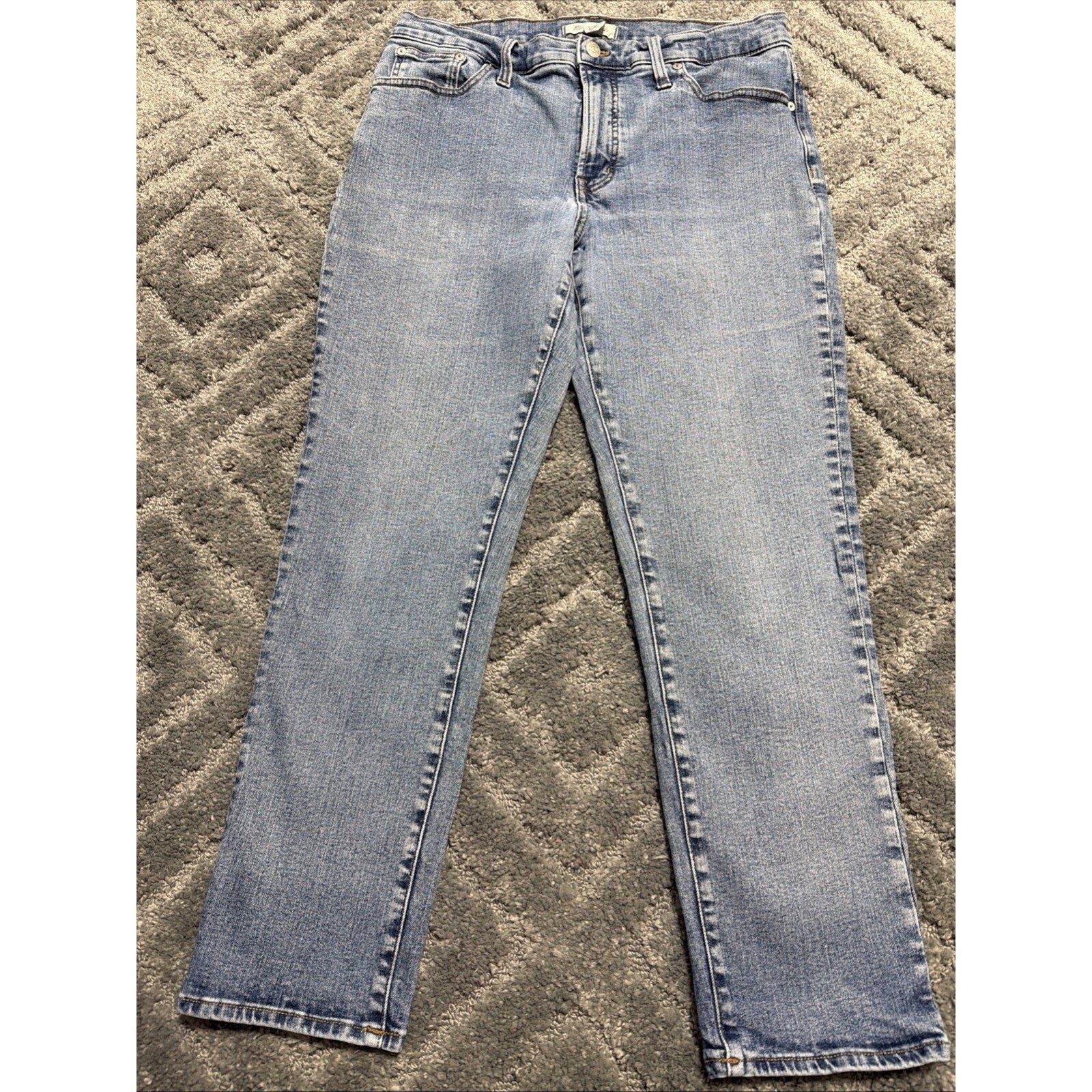 Madewell Women's The Mid-Rise Perfect Vintage Jean in Enmore Wash size 30