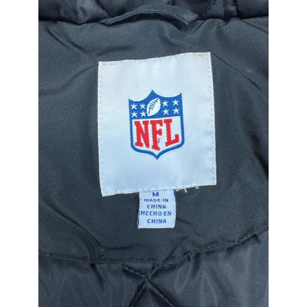 NFL Pittsburgh Steelers Jacket Full Zip Hooded Coat Men’s Size Medium