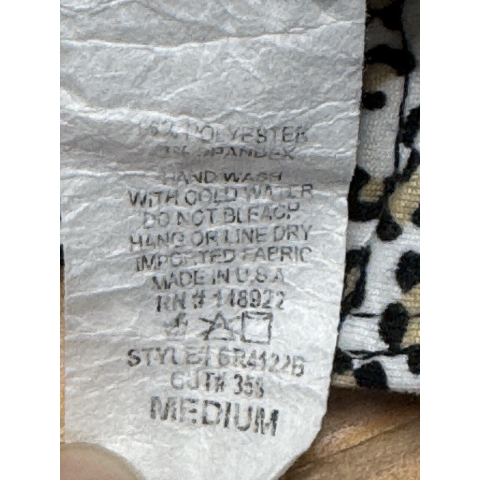 Saints And Hearts Made In The USA Leopard Bodysuit Black Brown Women’s Size M