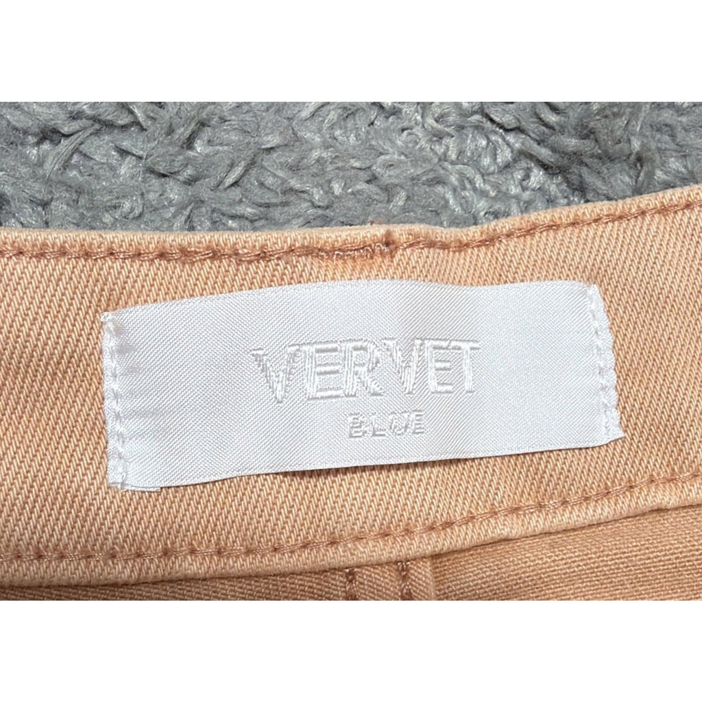 Vervet Blue Olivia Wide Leg Stretch Sand Storm Women's Jeans Denim Size 31