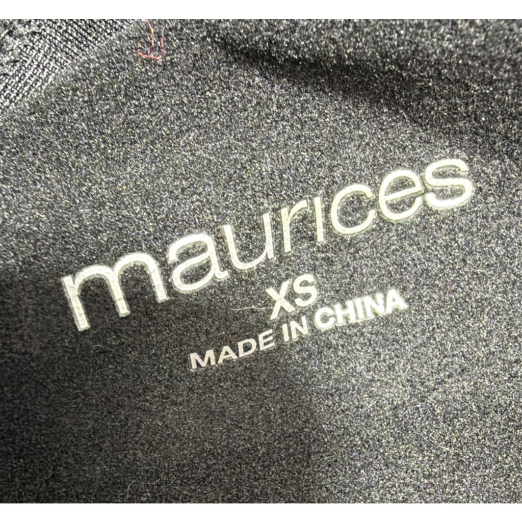 Maurices Drawstring Leggings Pockets Womens XS Long High Rise Fleece Lined 28”