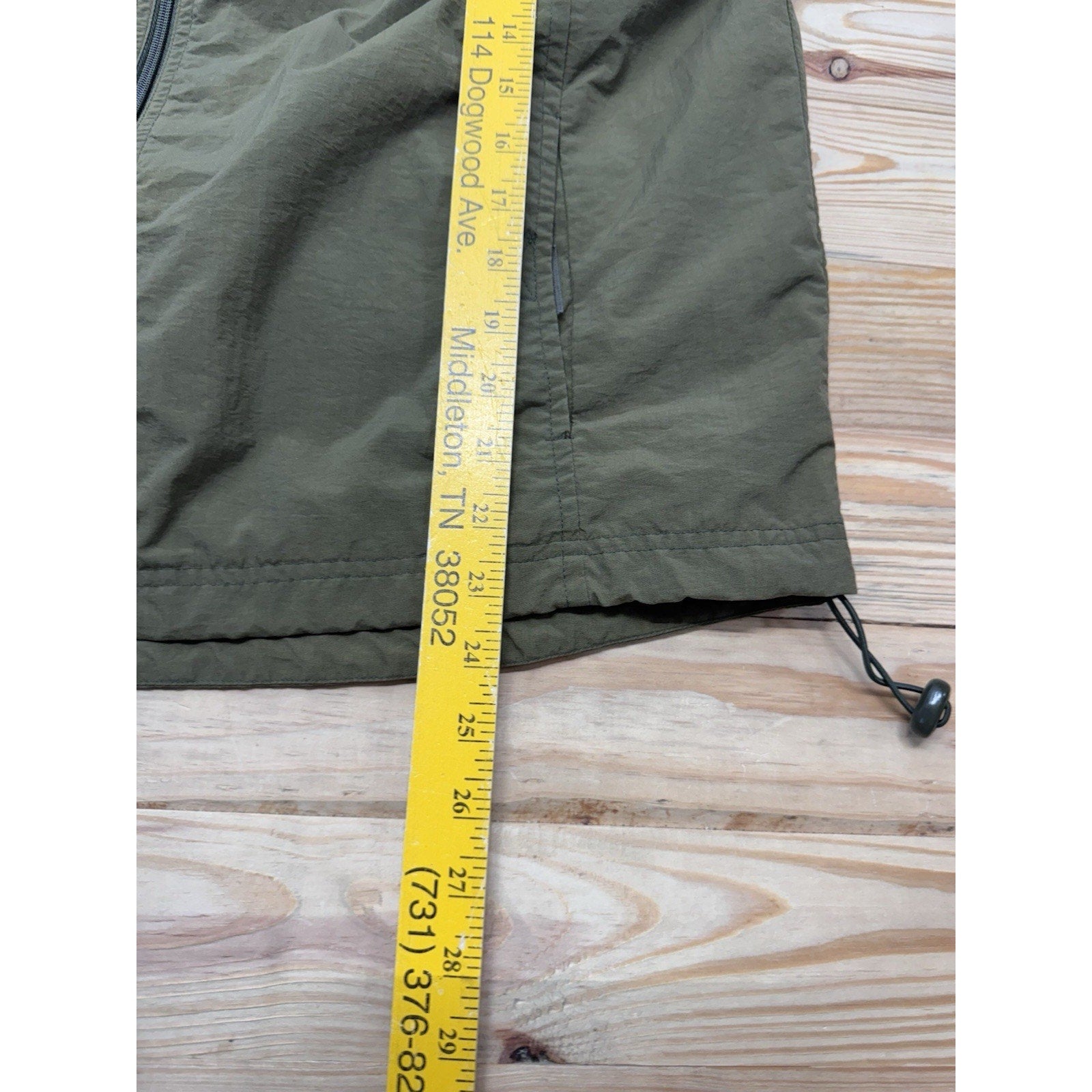 Catalina Zip Front Reversible Vest Ladies Large 12/14 GREEN