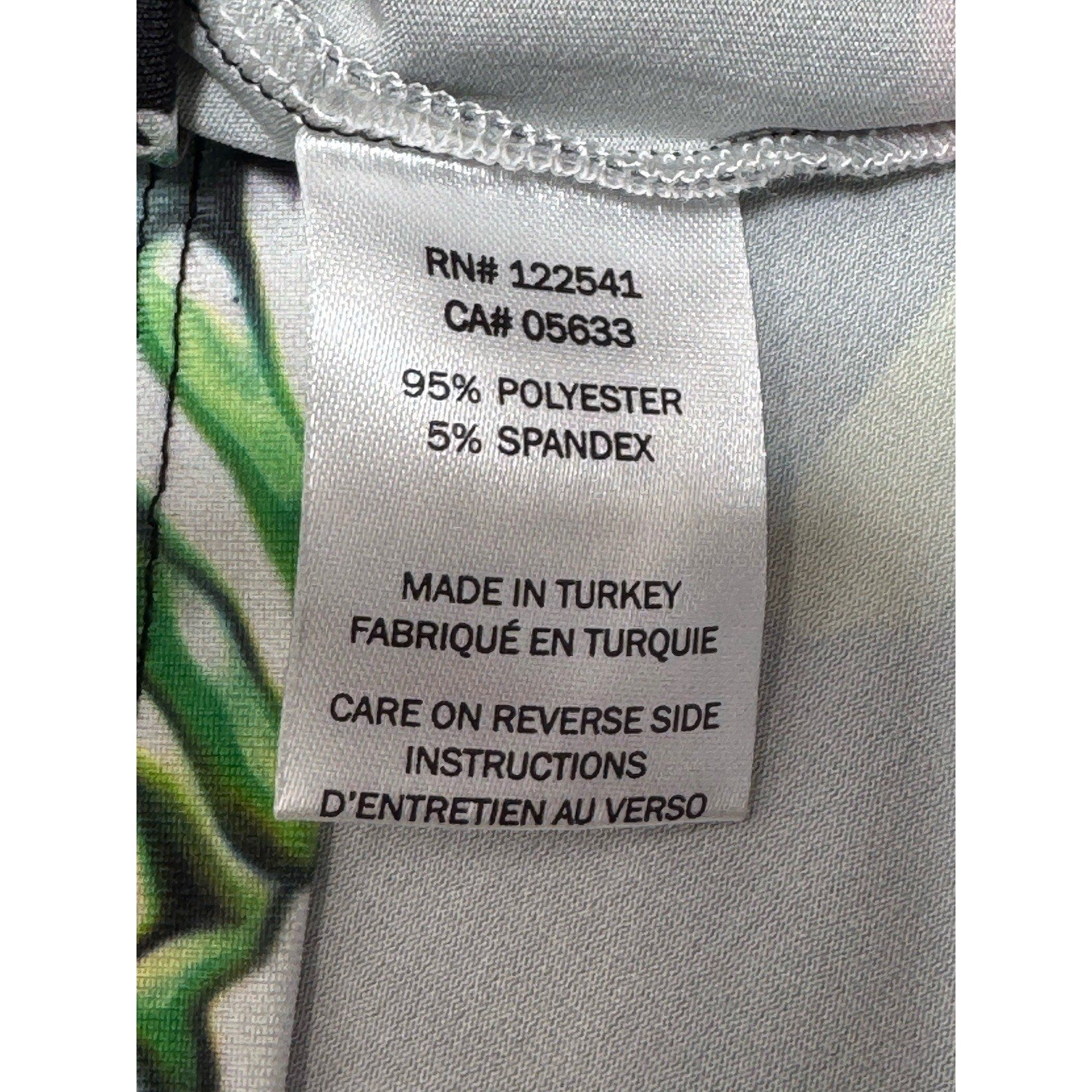 Isle by Melis Kozan Sleeveless Maui Shift Dress Black Multi Color Women’s Size M