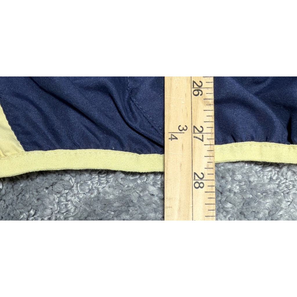 Navy Midshipman Embroidered pullover Lined jacket windbreaker XL Colosseum