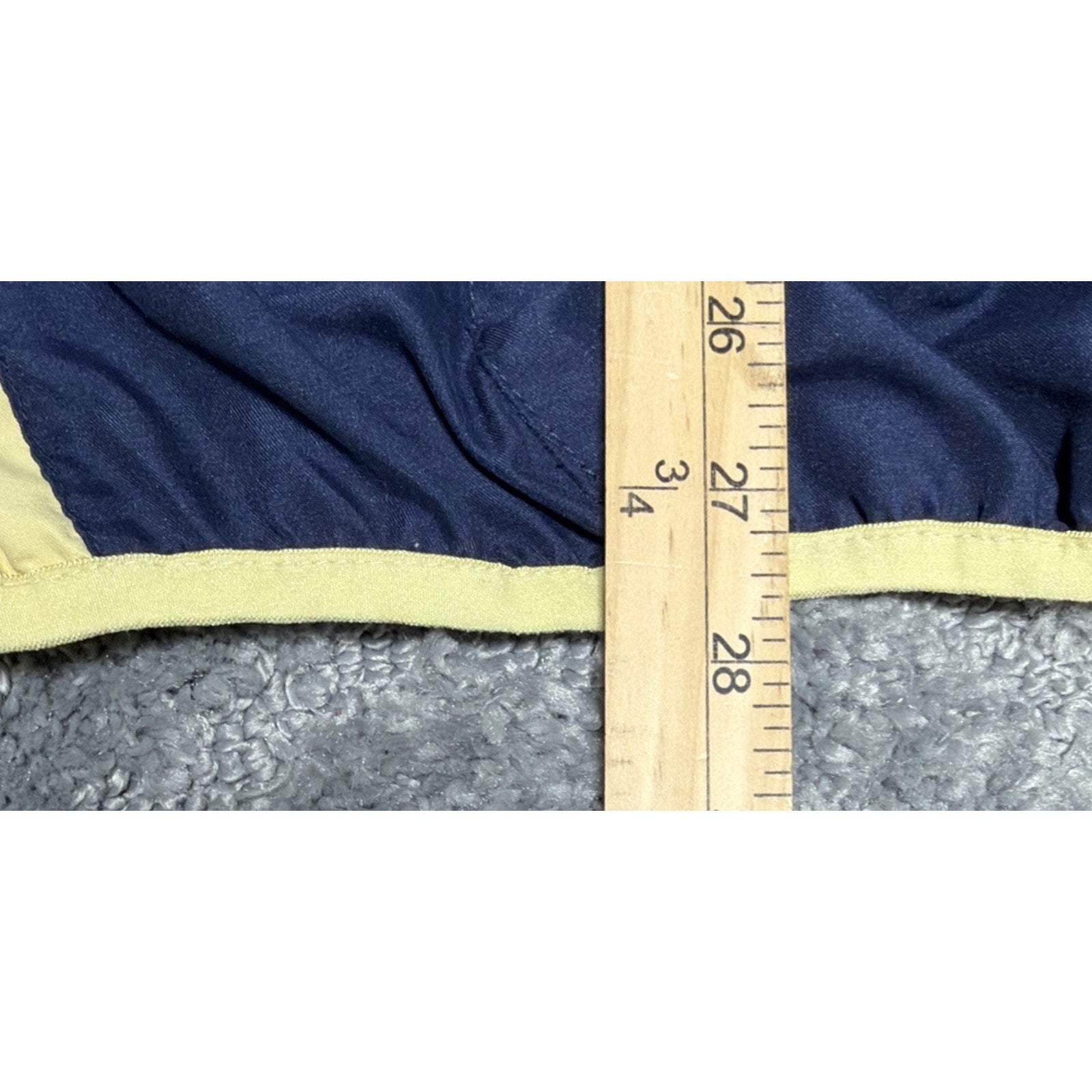 Navy Midshipman Embroidered pullover Lined jacket windbreaker XL Colosseum