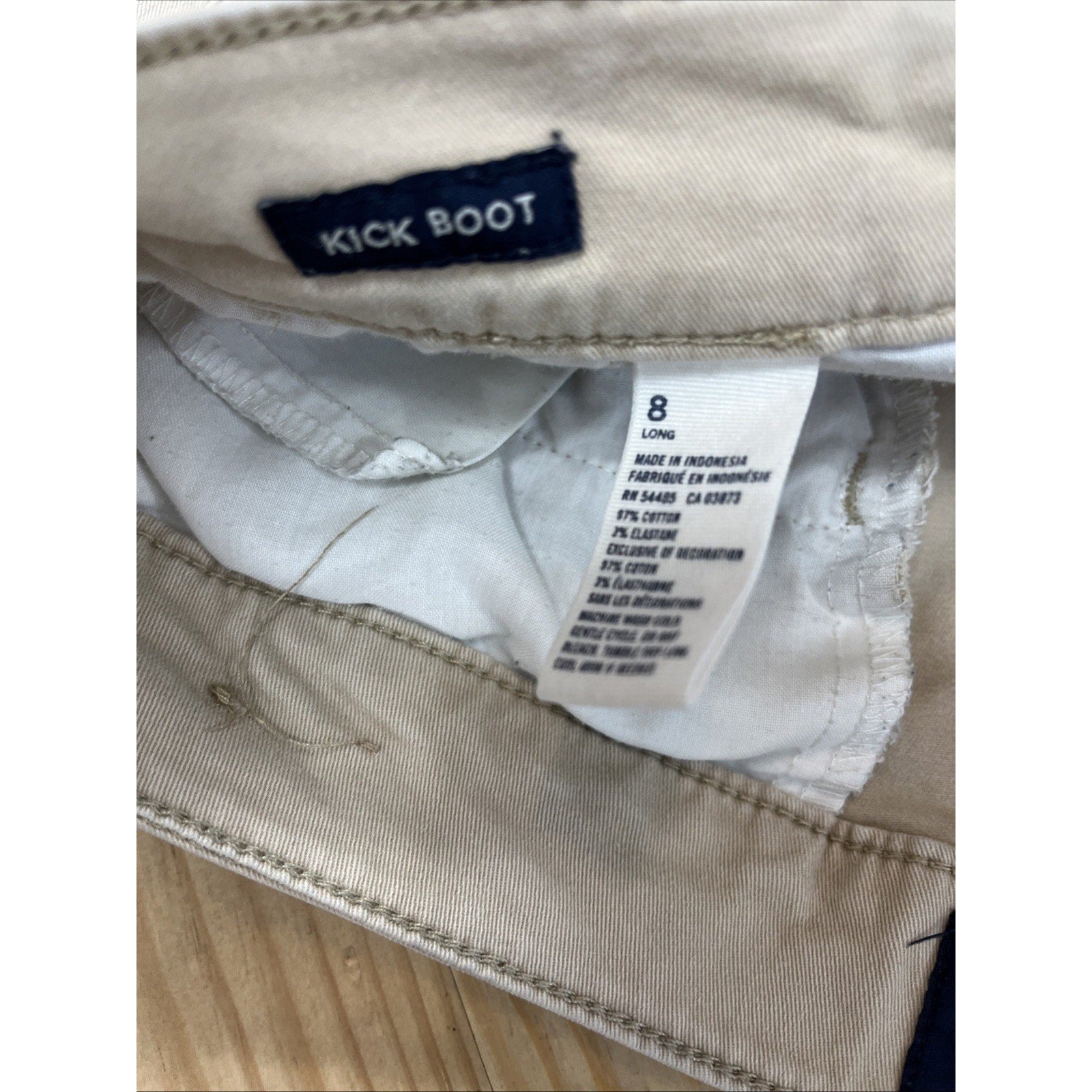 American Eagle Womens Size Low Rise Kick Boot Light Beige Size 8 L