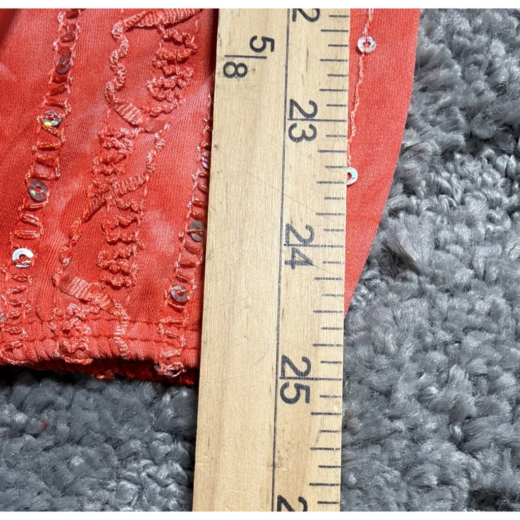 Lavish Top Vintage Sequins Space Dyed Made in the USA Medium